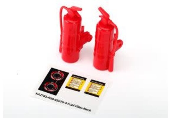 Fire extinguisher, red (2)  TRA8422