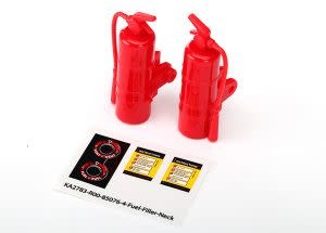 Fire extinguisher, red (2)  TRA8422
