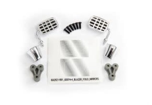 Mirrors, side (folding) (fits #8130 body)  TRA8133X