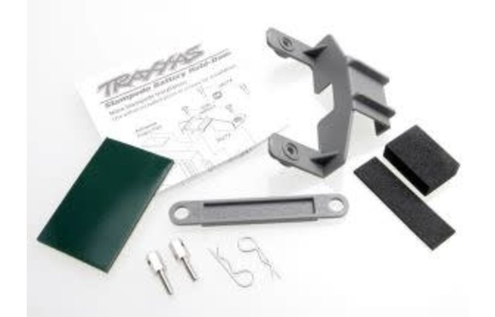 Battery hold-down (grey) (1)   TRA3627X