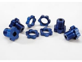 Blue Anodized Wheel Hubs,17mm  TRA5353X
