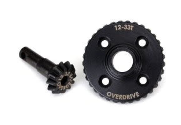 Ring gear, differential/ pinion gear, differential (overdrive, machined)  TRA8287