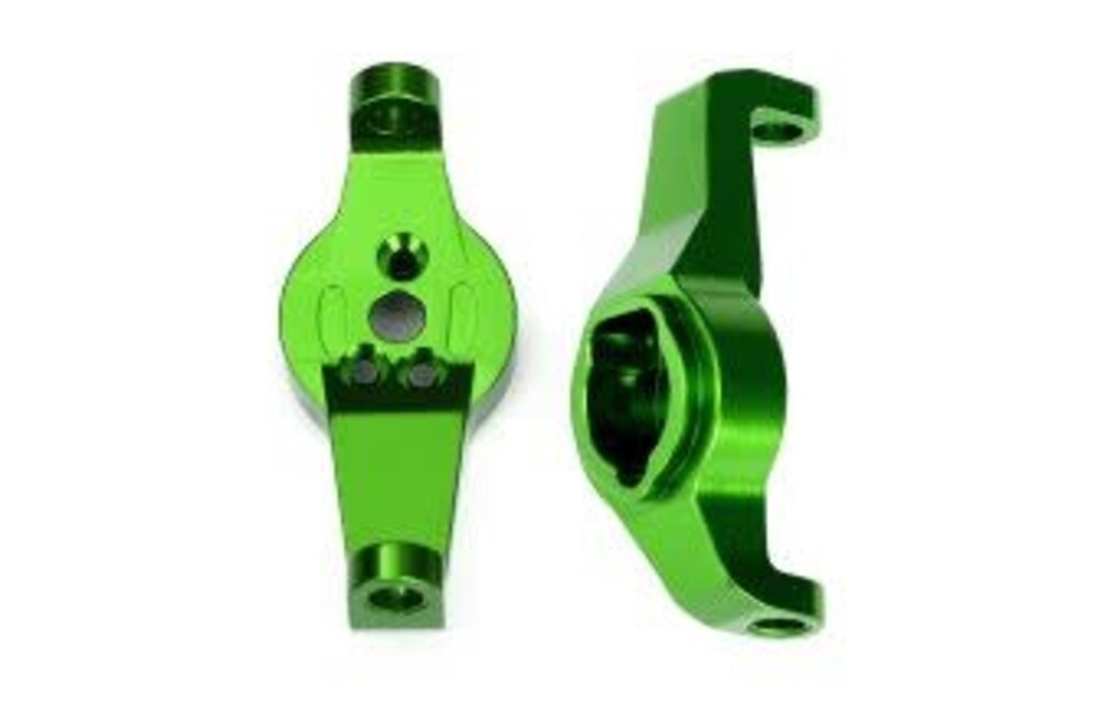 Caster Blocks, aluminum, green  TRA8232G