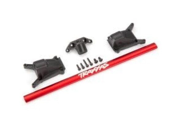 Chassis brace kit, red   TRA6730R