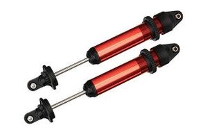 GTX SHOCKS W/O SPRINGS ALUMINU,ANODIZED RED  TRA7761R