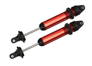 GTX SHOCKS W/O SPRINGS ALUMINU,ANODIZED RED  TRA7761R