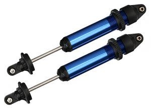 GTX SHOCKS W/O SPRINGS BLUE,ANODIZED  TRA7761