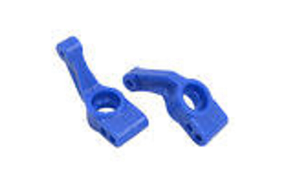 Rear Bearing Carrier, Blue: TRA 2WD   RPM80385