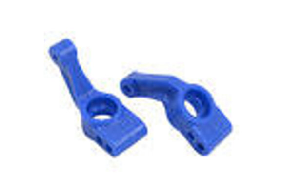 RPM Rear Bearing Carrier, Blue: TRA 2WD