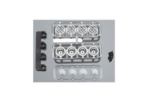 Light Canister Set - Chrome (LEDs not incl.)   RPM80983