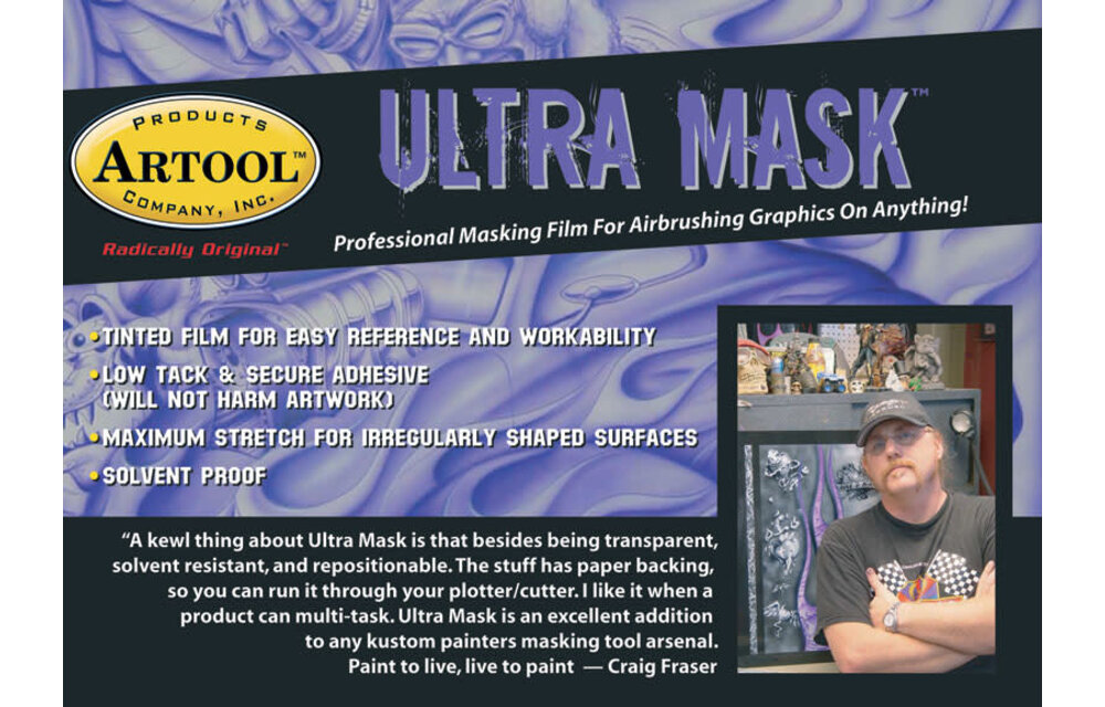Ultra Mask Sheet, 9" x 11" pk (4pc)   IWAF504