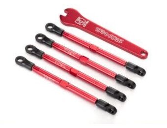 TOE LINKS, ALUMINUM (RED-ANODI  TRA7138X
