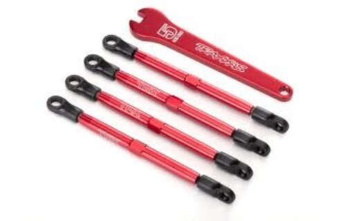 TOE LINKS, ALUMINUM (RED-ANODI  TRA7138X