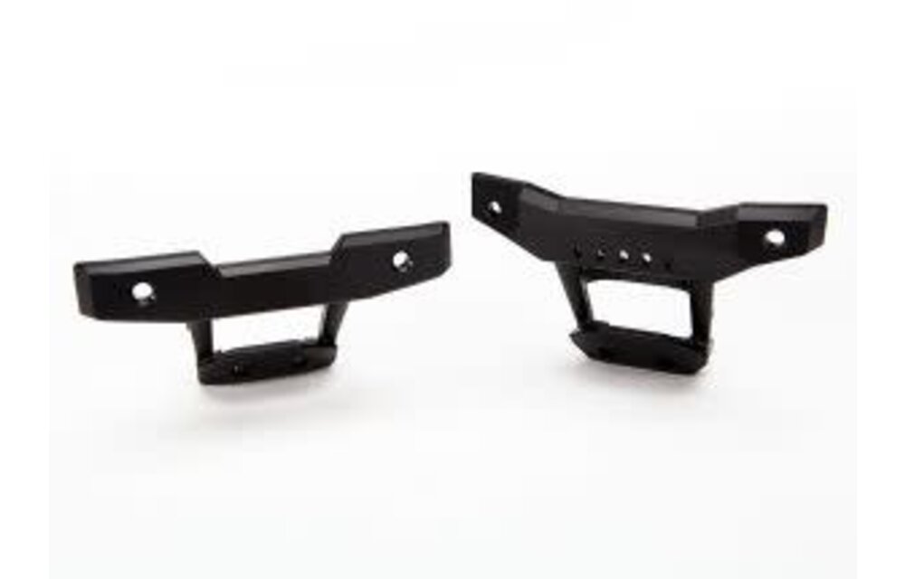 Bumper, front (1)/ rear (1)  TRA7635