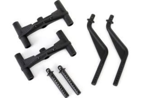 Body mounts, front & rear / body mount posts, front & rear    TRA7516
