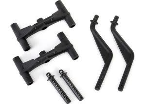 Body mounts, front & rear / body mount posts, front & rear TRA7516
