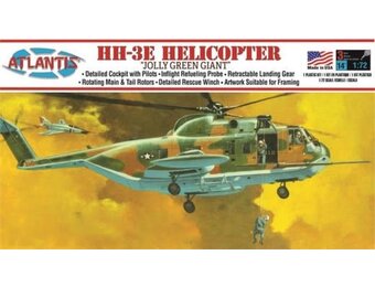 1/72 Jolly Green Giant Helicopter Plastic Model Kit, Skill Level 2   	AAN-505