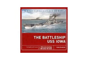 THE BATTLESHIP USS IOWA BOOK, INCLUDES 700 SCALE DRAWINGS