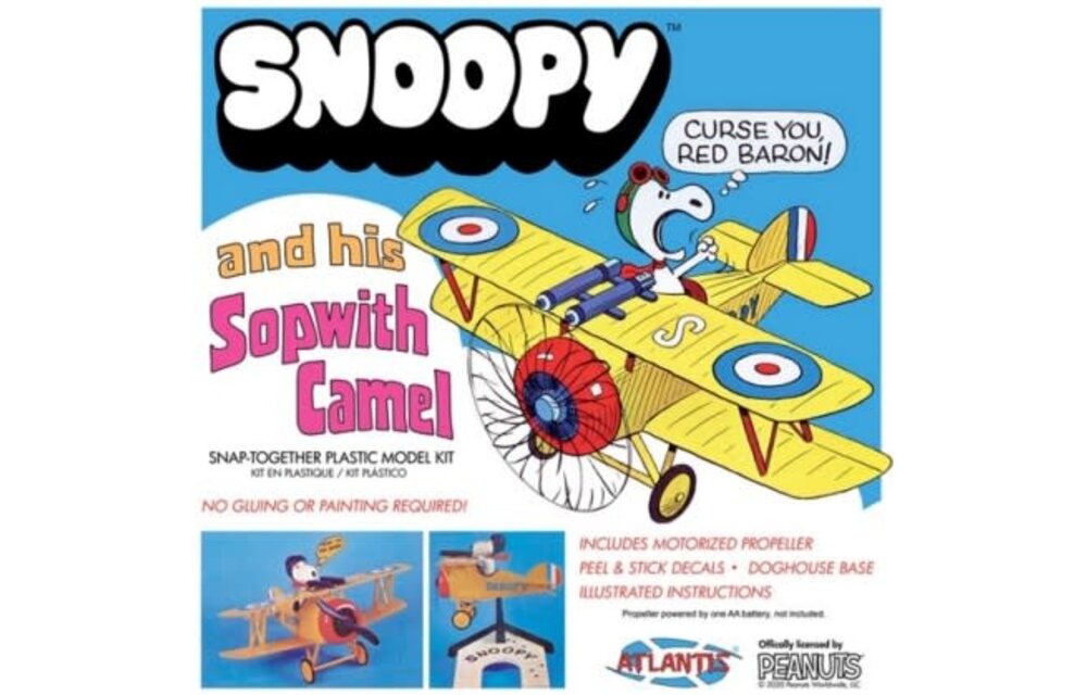 Snoopy & His Sopwith Camel BiPlane, AAN-6779