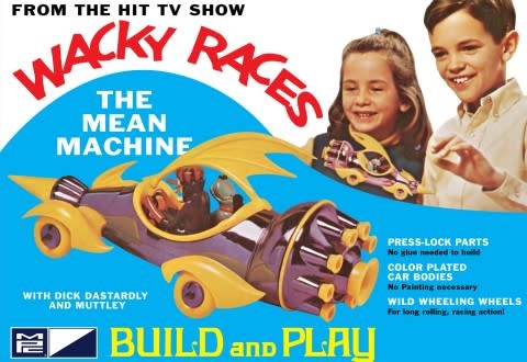 1/32 Wacky Races Mean Machine SNAP   	MPC-935