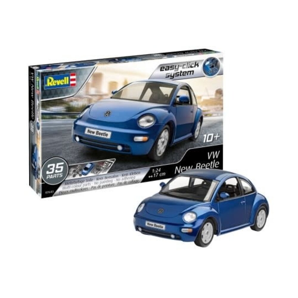1/24 VW New Beetle (snap) RVL-7643 - Warrenton Hobby Shoppe