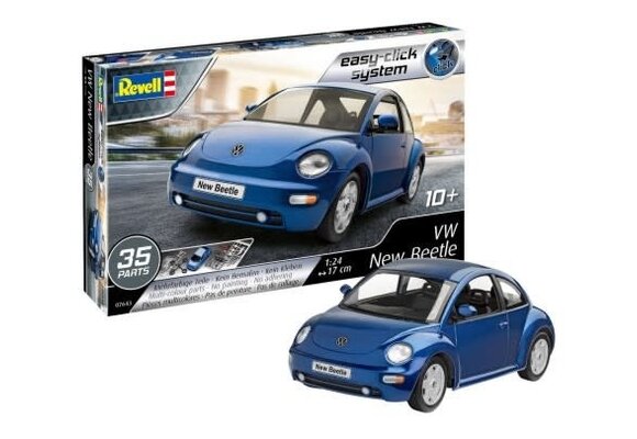 1/24 VW New Beetle Snap Model Kit  RVL-7643