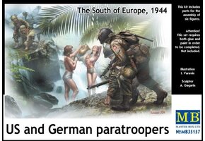 Paratroopers Watching Girls    	MTB-35157