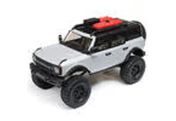 1/24 SCX24 2021 Ford Bronco 4WD Truck RTR, Grey    AXI00006T2