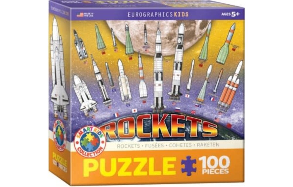 Space Rockets Puzzle (100pc)     ERG-60015