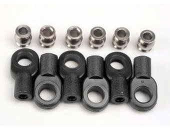 ROD ENDS SHRT/HOLLOW BALLS (6),  TRA2742X