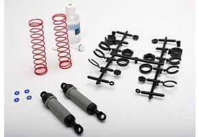 Ultra Shocks, Grey: TMX 3.3,w/Red Springs