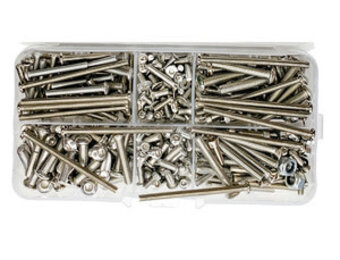 Stainless Steel Screw Set for Traxxas UDR 1/7, 370 pcs    RCE3111