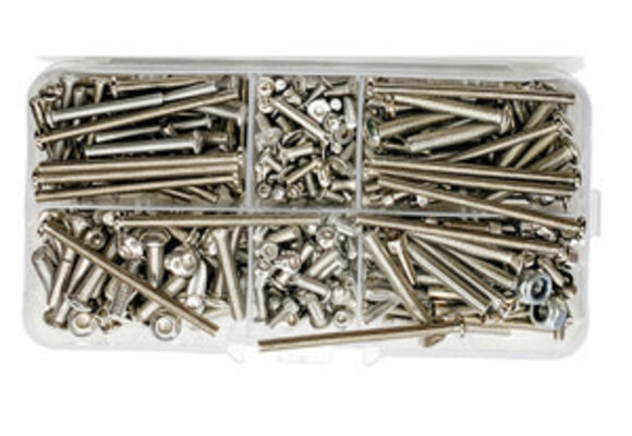 Stainless Steel Screw Set for Traxxas UDR 1/7, 370 pcs    RCE3111