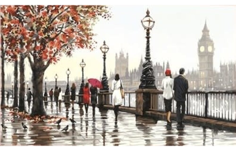 Paint By Number THAMES VIEW