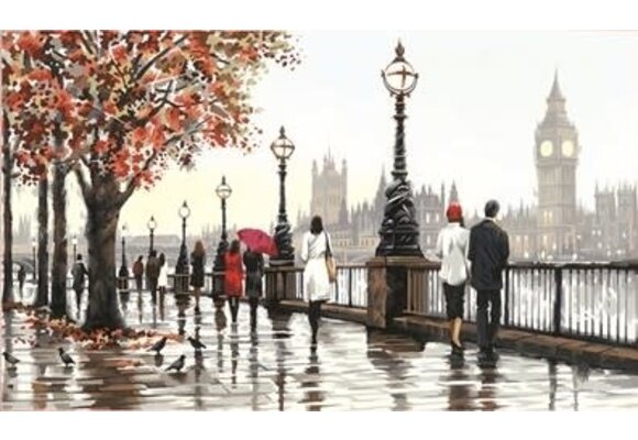 Paint By Number THAMES VIEW