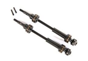 Driveshafts, front, steel-spline constant-velocity (complete assembly) (2)    TRA9051X