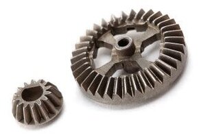 Traxxas Ring gear, differential/ pinion gear, differential (metal)