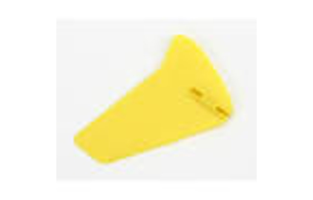 Vertical Fin,Yel w/o Decals: BMCX