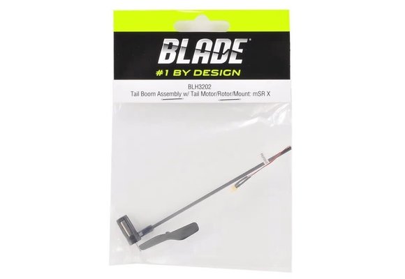 Tail Boom Assembly w/ Tail Motor/Rotor/Mount: MSRX