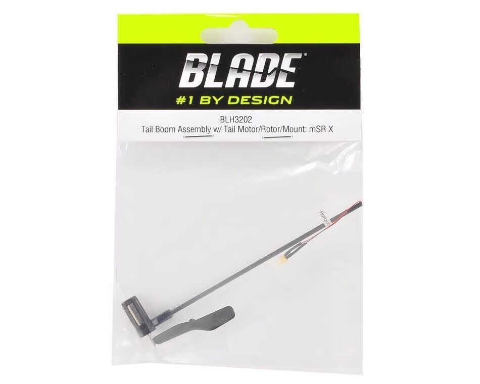 Tail Boom Assembly w/ Tail Motor/Rotor/Mount: MSRX