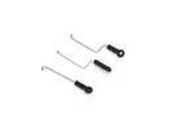 Servo Pushrod Set with ball link: 3pcs: mCP S/X