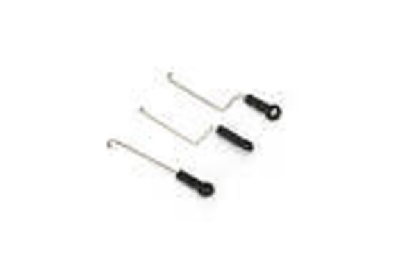 Servo Pushrod Set with ball link: 3pcs: mCP S/X
