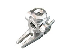 Main Rotor Hub Aluminum:MSR,Silver