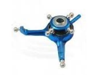 Precision CNC Aluminum Swashplate SE (BLUE) - BLADE MSR