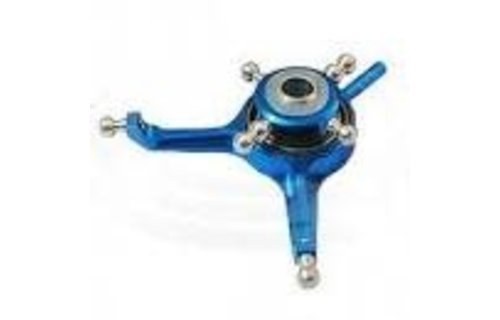 Precision CNC Aluminum Swashplate SE (BLUE) - BLADE MSR