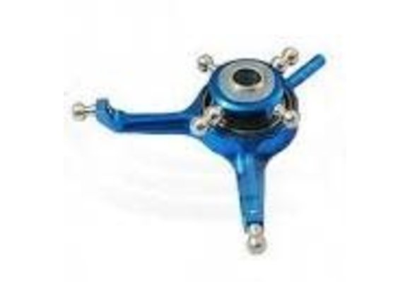 Precision CNC Aluminum Swashplate SE (BLUE) - BLADE MSR