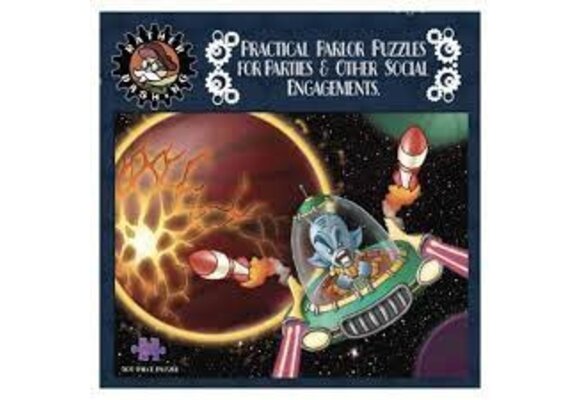 We Come in Peace Puzzle, 500 PCS - Practical Parlor Puzzles for Parties