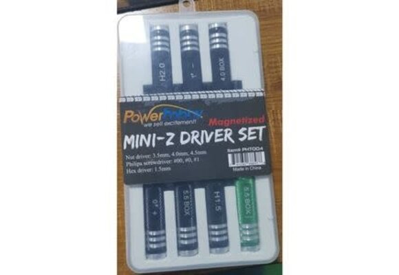 Magnetized Kyosho Mini-Z Tools Driver Set