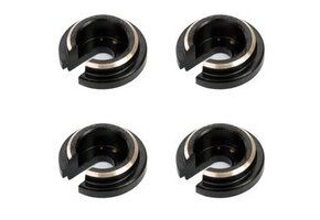 Brass Lower Shock Retainer, for Traxxas 1/18 TRX-4M, 4pcs, PHBTRX586