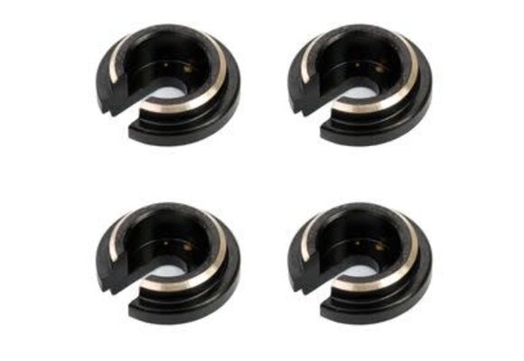 Brass Lower Shock Retainer, for Traxxas 1/18 TRX-4M, 4pcs, PHBTRX586